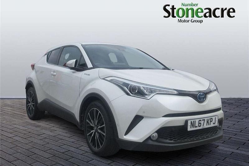 White Used 2017 Toyota C-HR SUV | £13,999 (Fair price) - Image 1/4