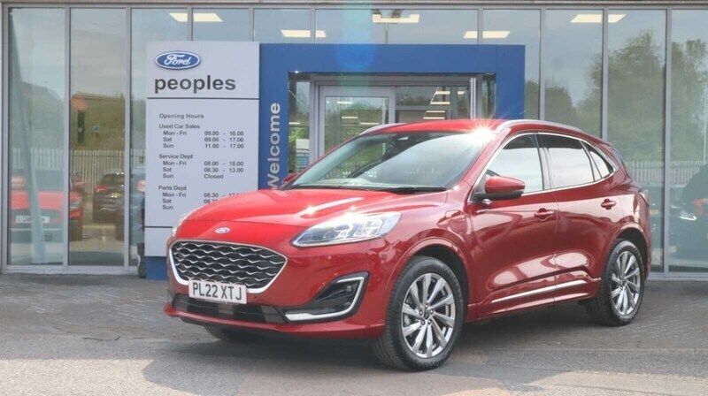 Red Used 2022 Ford Kuga Vignale SUV | £22,950 (Fair price) - Image 1/3