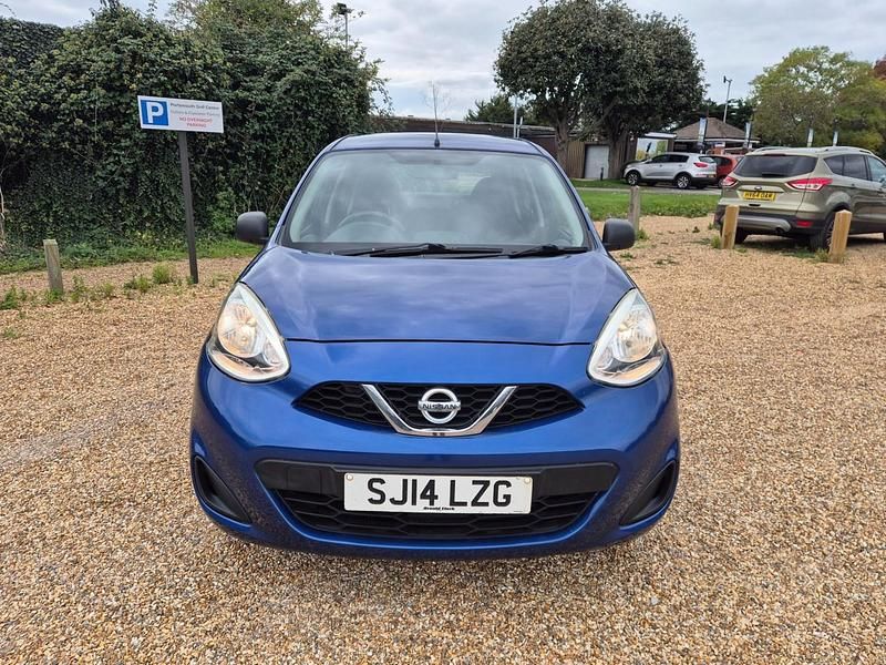 Used Nissan Micra Visia 80 HP (58 kW) 2014 Blue Hatchback