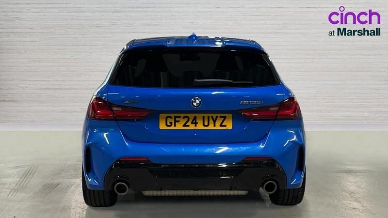 Used BMW M135 Comfort Edition 306 HP (225 kW) 2024 Blue Hatchback