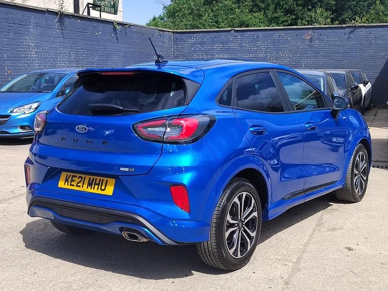 Usado Ford Puma ST-Line 2021 Azul Citadino
