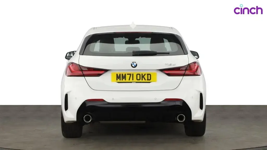 Used BMW 118 M Sport 2021 White Hatchback