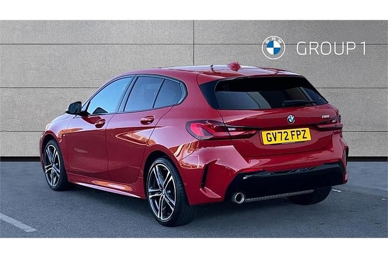 Used BMW 118 M Sport 136 HP (100 kW) 2022 Red Hatchback