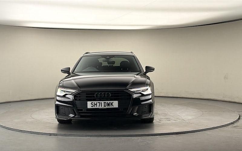 Used Audi A6 Black Edition 204 HP (150 kW) 2021 Myth black metallic/myth black metallic Estate