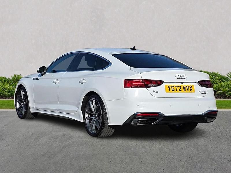 Used Audi A5 S-Line 204 HP (150 kW) 2022 White Coupe