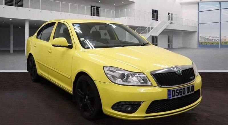 Used Skoda Octavia vRS 2011 Yellow Hatchback