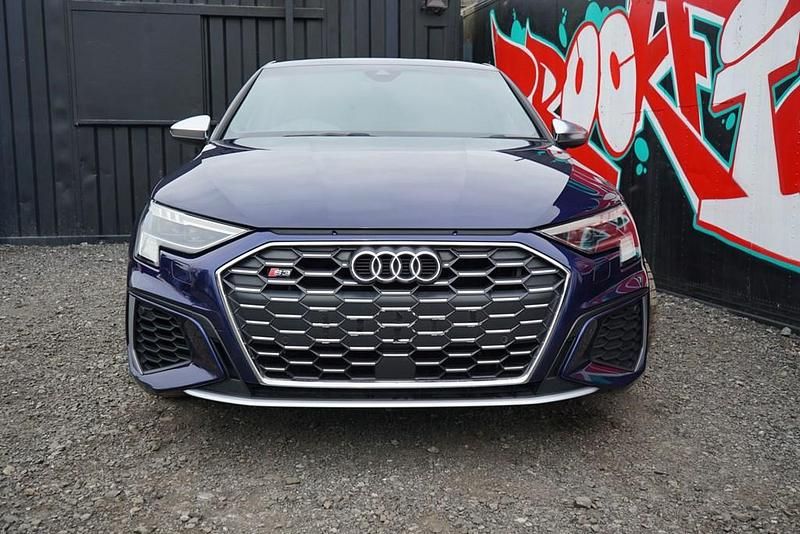 Used Audi S3 Sportback Design 310 HP (228 kW) 2021 Blue Hatchback