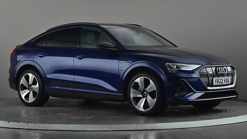 Used Audi e-tron Black Edition 230 kW (313 HP) 2022 Blue SUV