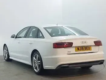 Used Audi A6 S-Line 190 HP (139 kW) 2018 White Sedan