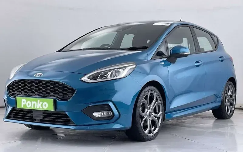 Used Ford Fiesta ST-Line 125 HP (91 kW) 2019 Blue Hatchback