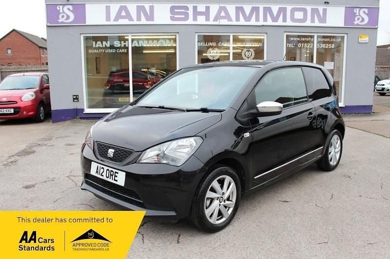 Black Used 2016 Seat Mii Hatchback | £5,695 (Fair price) - Image 1/4