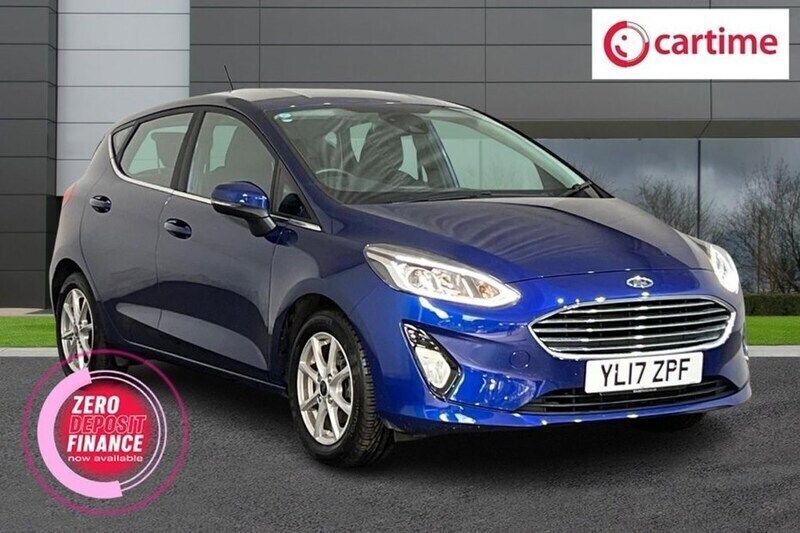 Blue Used 2017 Ford Fiesta Zetec Hatchback | £9,500 (Fair price) - Image 1/1