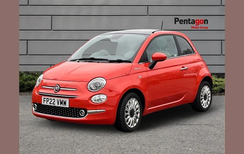Used Fiat 500 Dolcevita 68 HP (50 kW) 2022 Orange Hatchback
