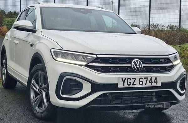Used VW T-Roc R-line 150 HP (110 kW) 2023 White SUV