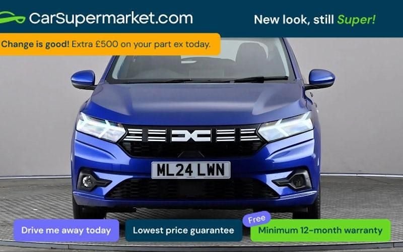 Used Dacia Sandero Expression 91 HP (66 kW) 2024 Blue Hatchback