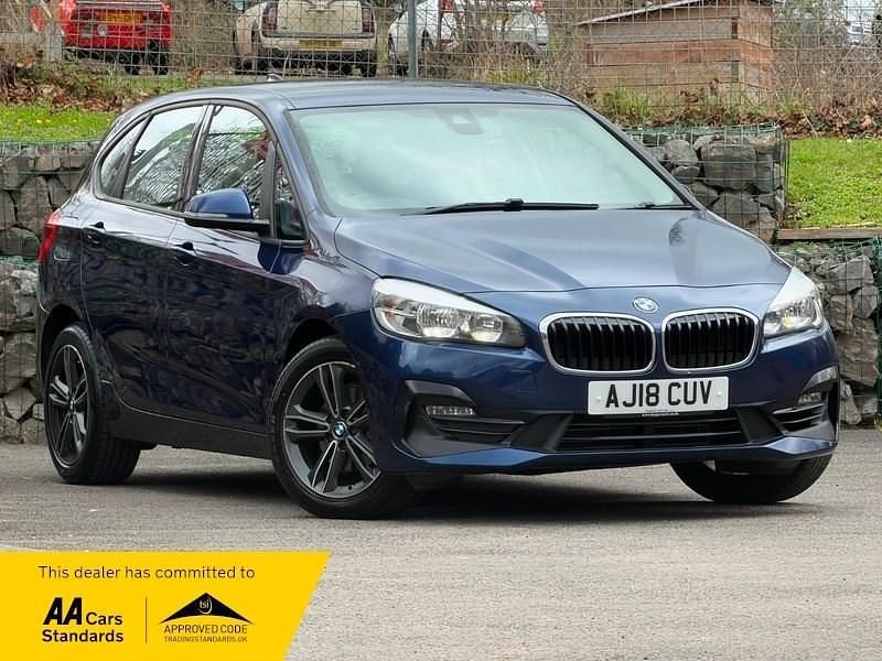 Used BMW 218 Sport Line 2018 Imperial blue metallic Estate