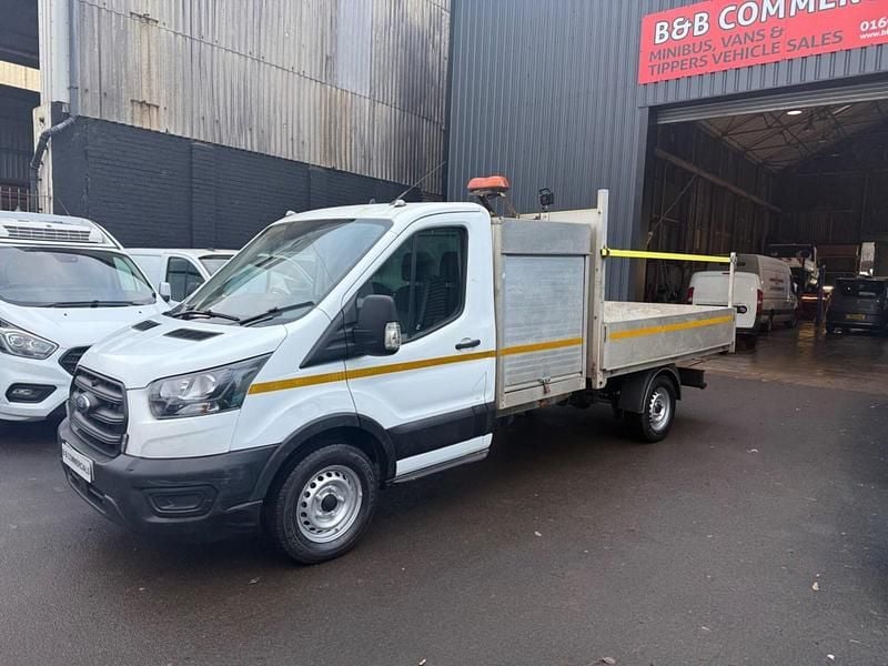 Used Ford Transit S 130 HP (95 kW) 2021 White Cabriolet