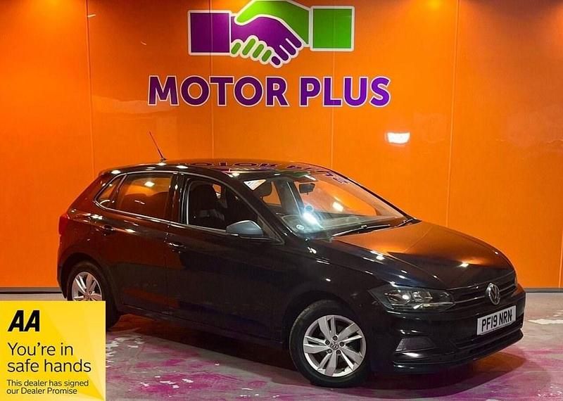 Used VW Polo SE 65 HP (47 kW) 2019 Black Hatchback