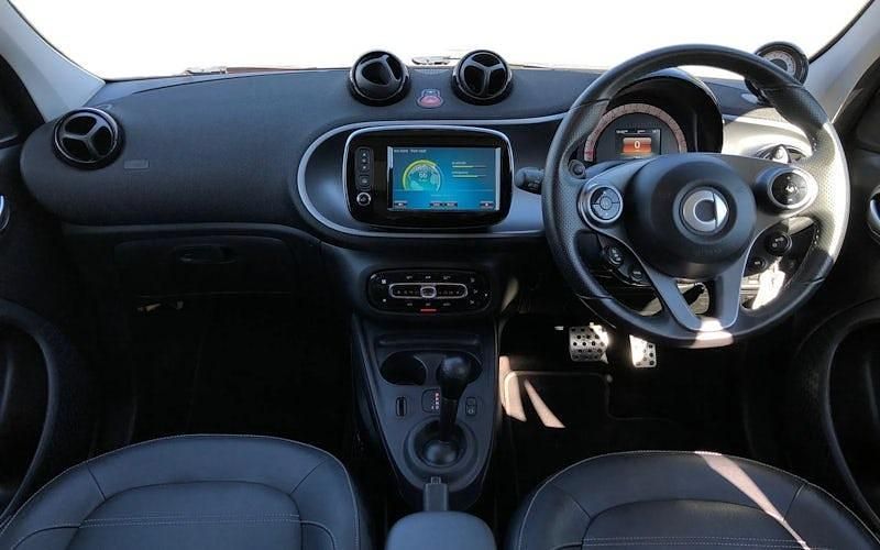 Used Smart ForFour Premium 90 HP (66 kW) 2018 Black Hatchback