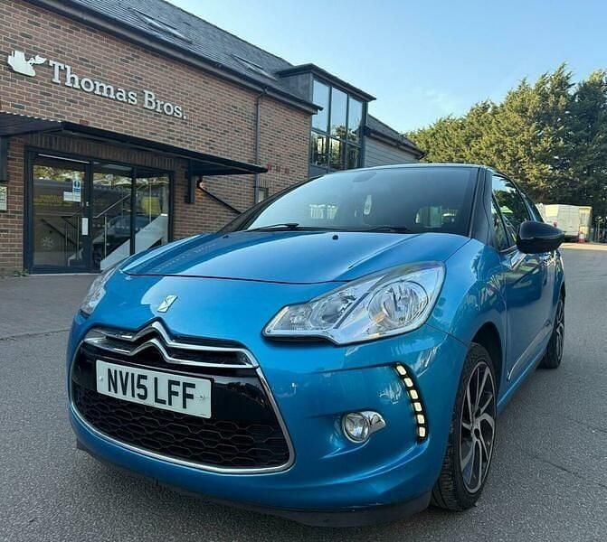 Blue Used 2015 Citroën DS3 PureTech Hatchback | £2,999 (Good price) - Image 1/3