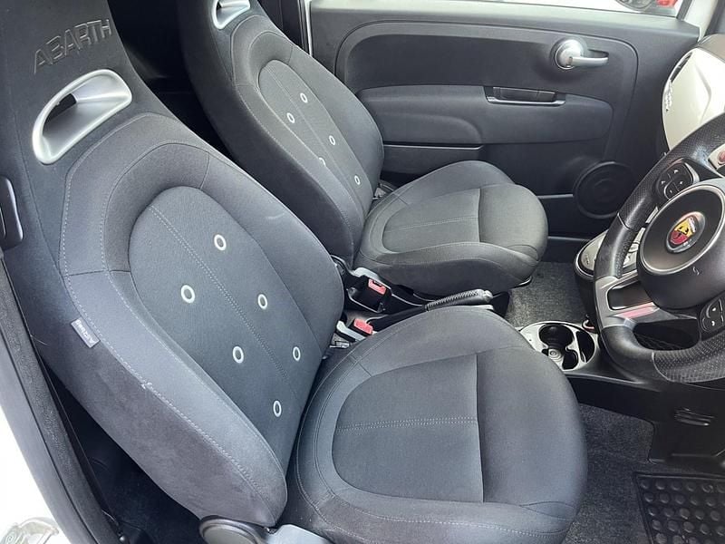 Used Abarth 595 145 HP (106 kW) 2018 White Hatchback