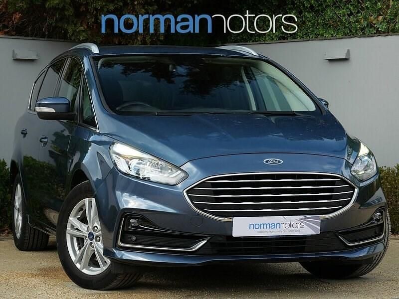 Blue Used 2020 Ford S-MAX Titanium MPV | £19,995 (Fair price) - Image 1/3