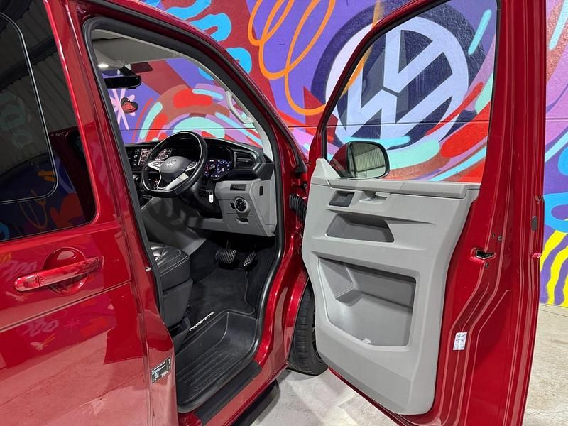 Used VW T6.1 Highline 150 HP (110 kW) 2022 Red Van