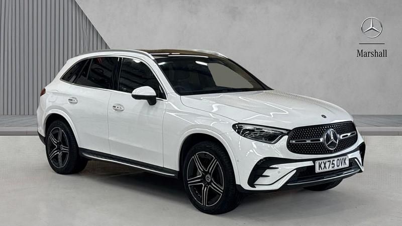 Used Mercedes GLC300e AMG line 313 HP (230 kW) 2025 White