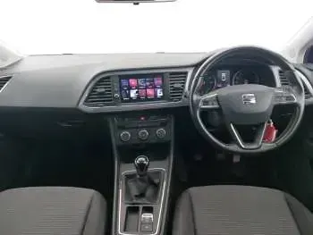 Used Seat Leon SE Dynamic 115 HP (84 kW) 2020 Blue Hatchback