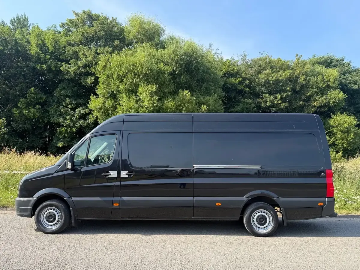 Used VW Crafter 136 HP (100 kW) 2016 Black Van