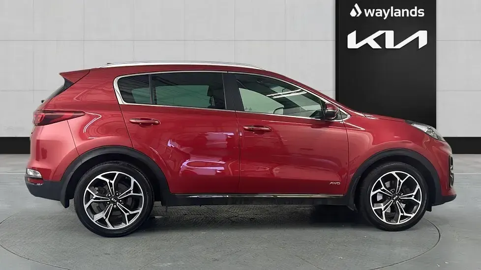 Used Kia Sportage GT-Line 177 HP (130 kW) 2020 Red SUV