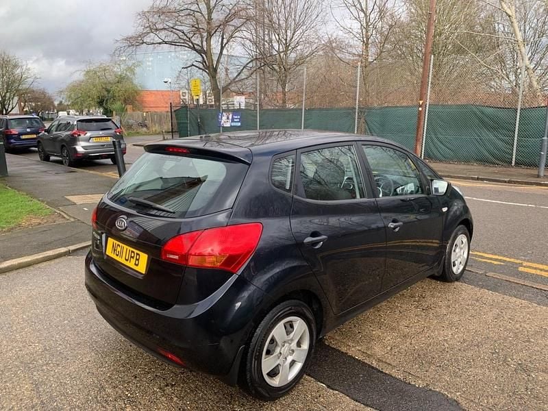 Used Kia Venga 89 HP (65 kW) 2011 Black Hatchback