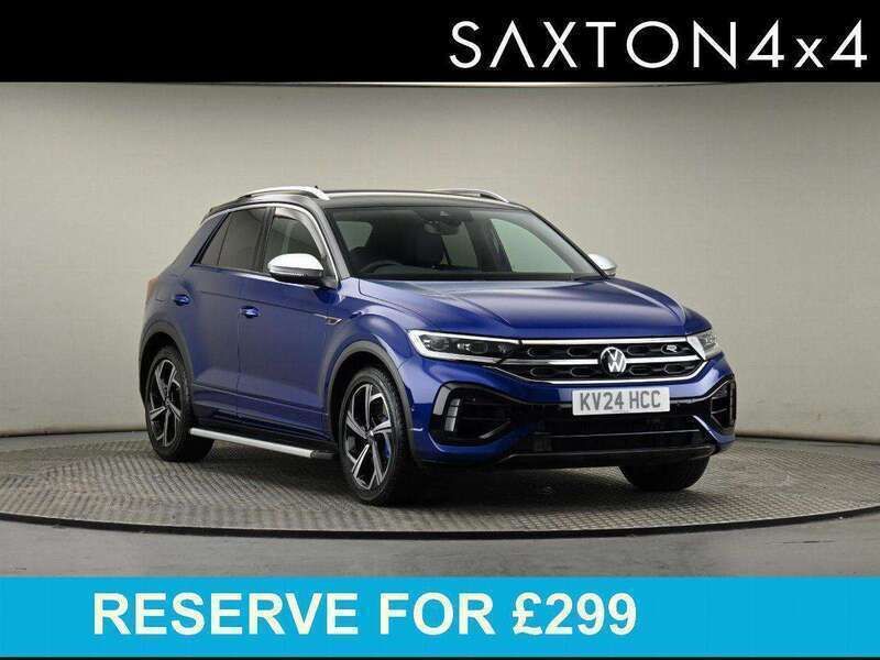 Blue Used 2024 VW T-Roc R SUV | £31,200 (Fair price) - Image 1/4