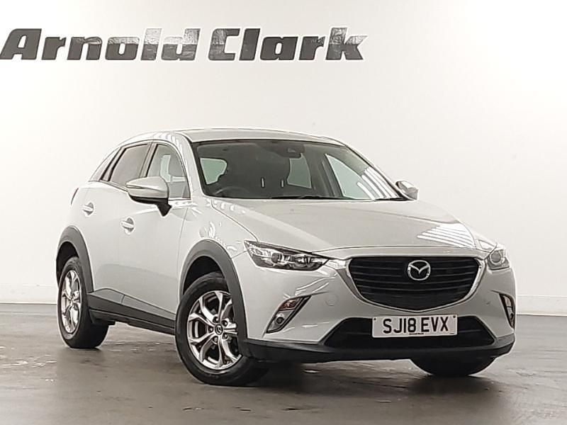 Silver Used 2018 Mazda CX-3 SUV | £11,998 (Fair price) - Image 1/4