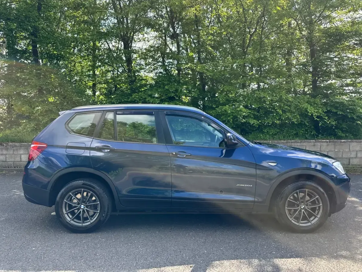 Begagnad BMW X3 2014 Blå SUV