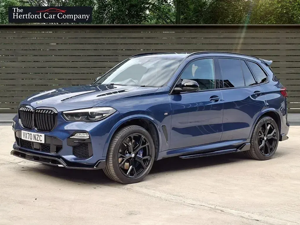 Used BMW X5 M Sport 265 HP (194 kW) 2020 Blue SUV