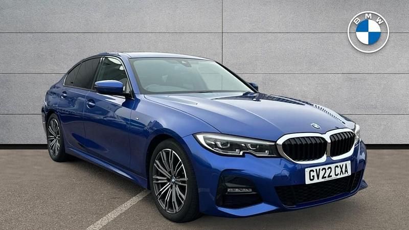 Blue Used 2022 BMW 320 M Sport | £24,473 (Good price) - Image 1/4
