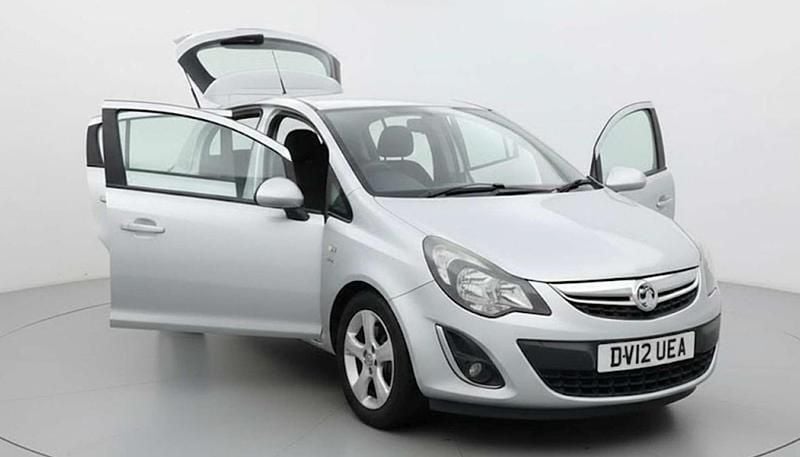 Used Vauxhall Corsa S 2012 Silver Hatchback