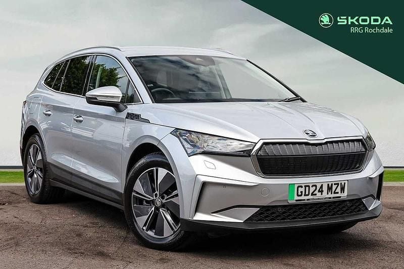 Silver Used 2024 Skoda Enyaq iV SUV | £26,995 (Fair price) - Image 1/4
