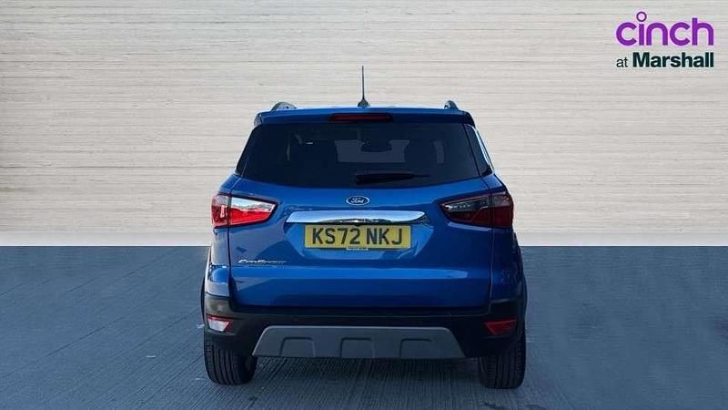 Used Ford Ecosport Titanium 123 HP (90 kW) 2022 Blue SUV