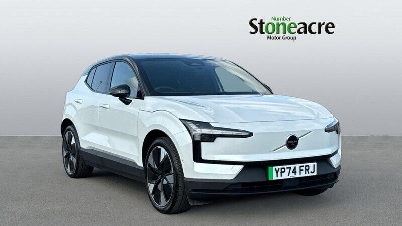 White Used 2024 Volvo EX30 Ultra SUV | £35,812 (Expensive) - Image 1/4