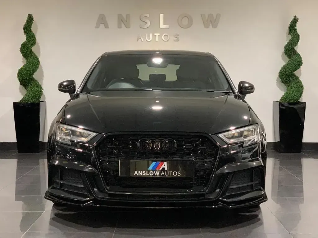 Used Audi A3 Black Edition 150 HP (110 kW) 2017 Black Hatchback