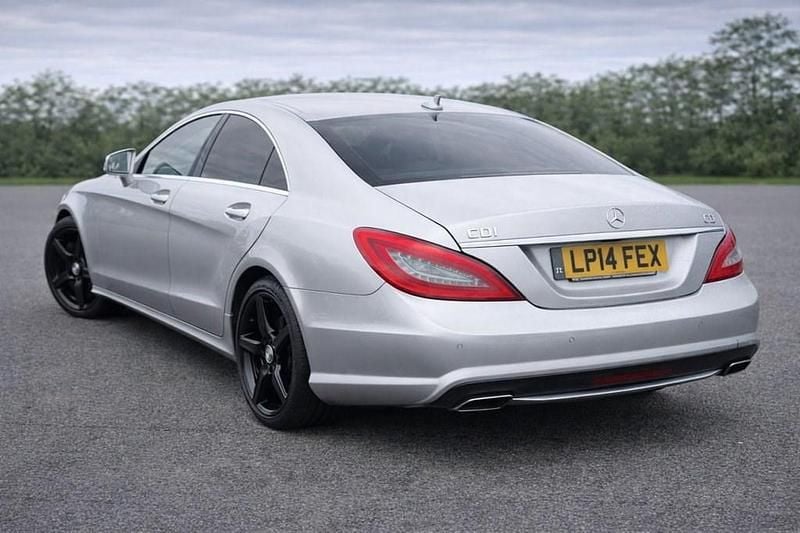 Used Mercedes CLS350 AMG 265 HP (194 kW) 2014 Silver Coupe