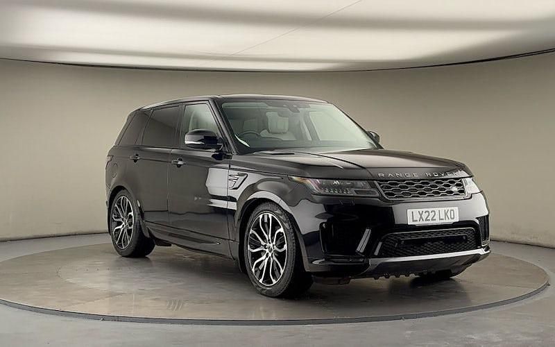 Santorini black Used 2022 Land Rover Range Rover Sport HSE SUV | £33,550 (Fair price) - Image 1/4