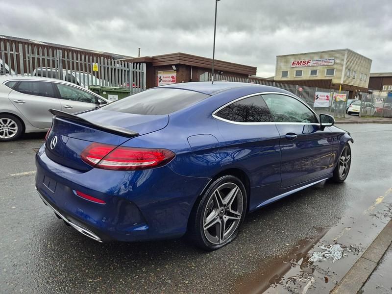 Used Mercedes C300 AMG Line Premium 2019 Blue Coupe