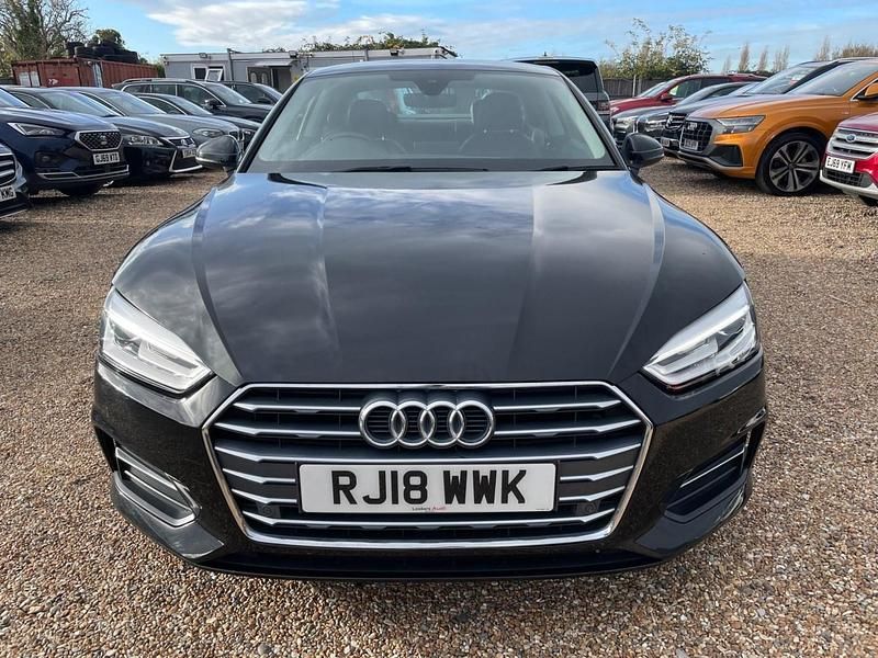 Used Audi A5 Sport 190 HP (139 kW) 2018 Black Coupe