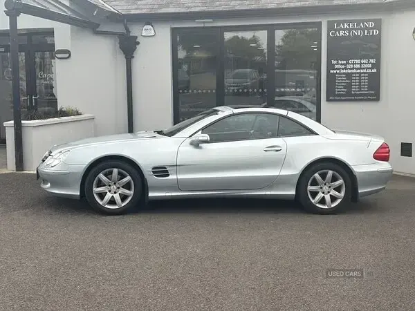 Used Mercedes SL350 2005 Silver Cabriolet