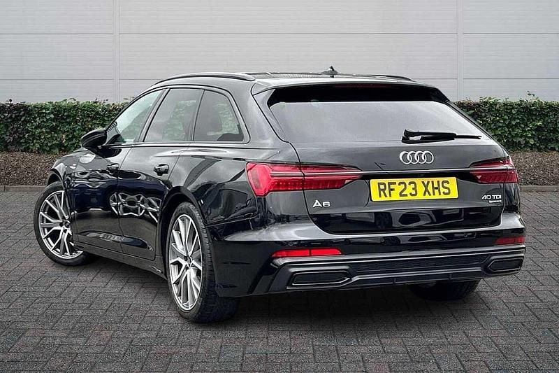 Used Audi A6 Black Edition 204 HP (150 kW) 2023 Black Estate