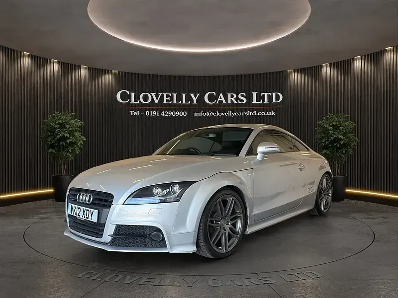 Used Audi TT Black Edition 170 HP (125 kW) 2012 Silver Coupe