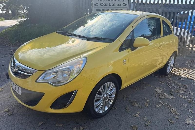 Yellow Used 2012 Vauxhall Corsa Active Hatchback | £2,995 (Good price) - Image 1/1